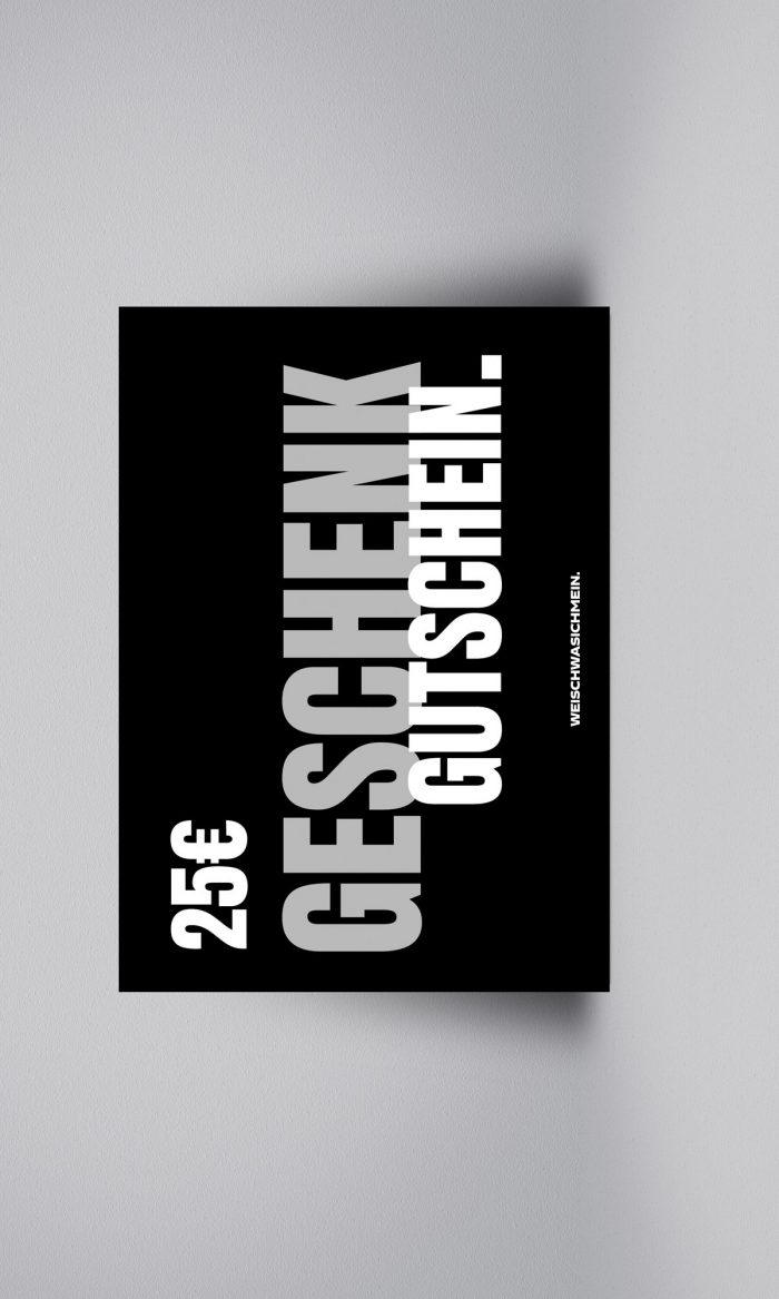 GESCHENK-GUTSCHEIN 25