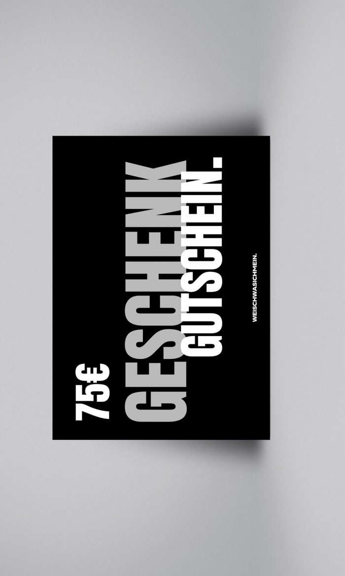 GESCHENK-GUTSCHEIN 75